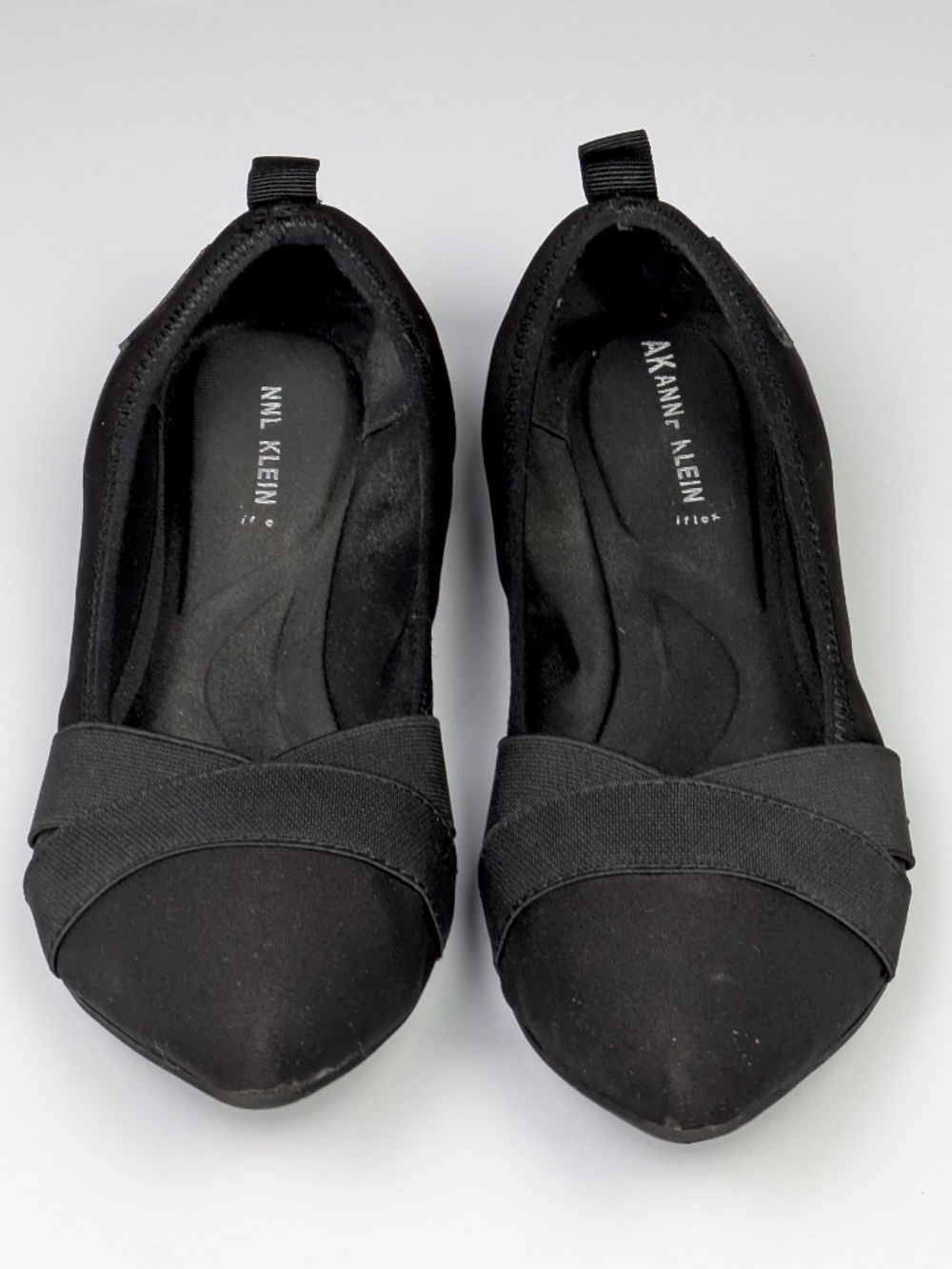 Anne Klein Black Ballet Flats Size 6.5